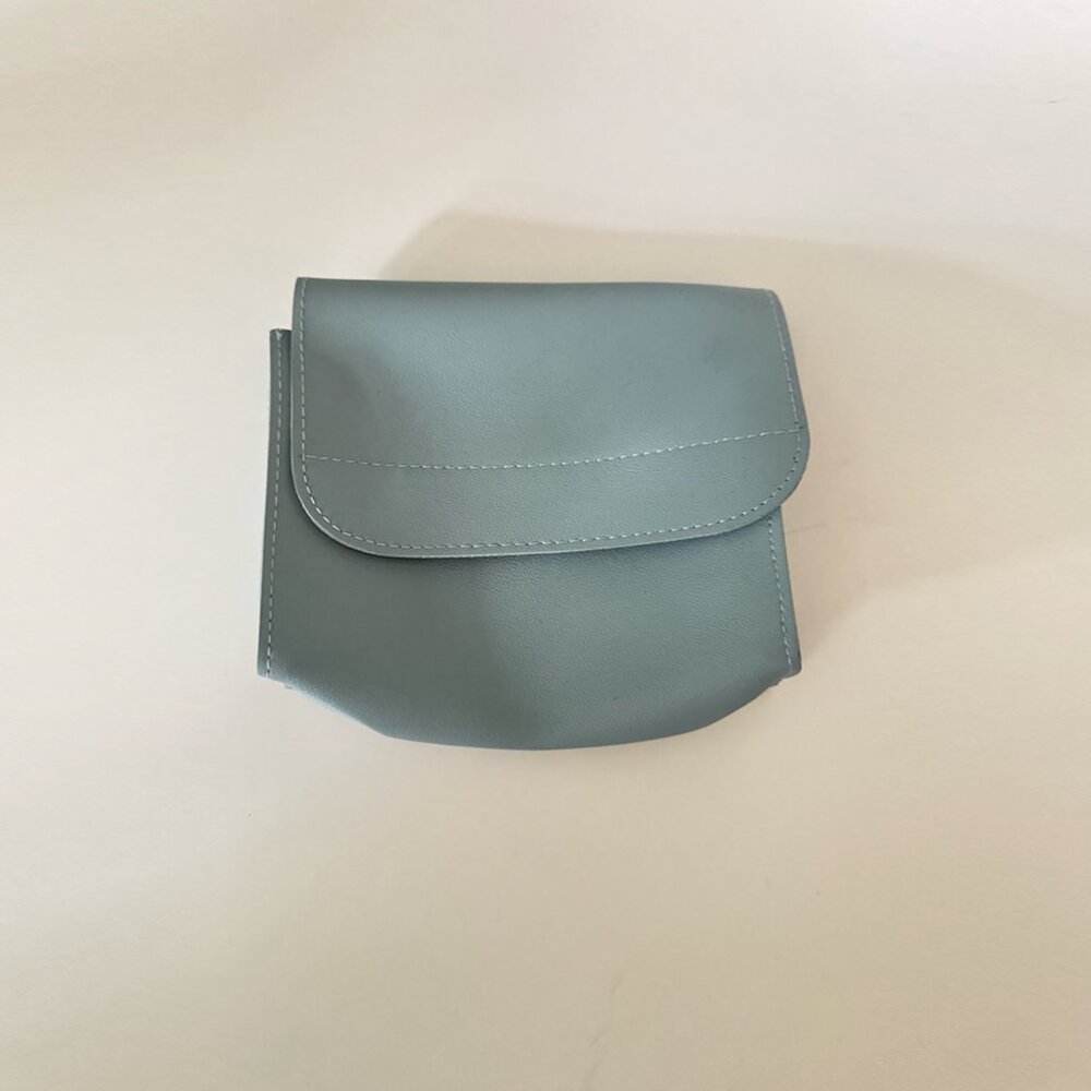 Small Powder Blue Clutch Pouch